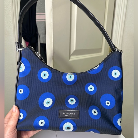 kate spade Handbags - Kate Spade Sam Icon Evil Eye Jacquard Shoulder bag